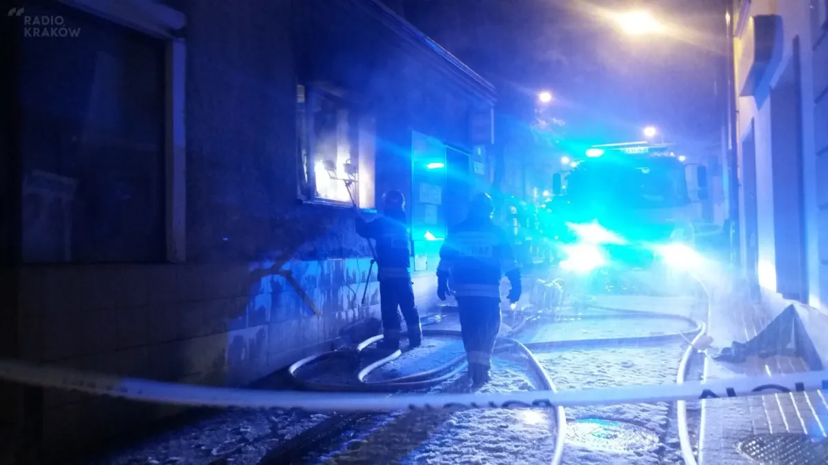 Kobieta zginęła w pożarze mieszkania w centrum Tarnowa