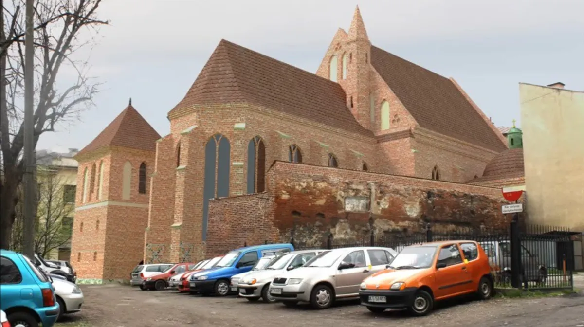Tarnowski architekt stworzył komputerową rekonstrukcję klasztoru Bernardynów