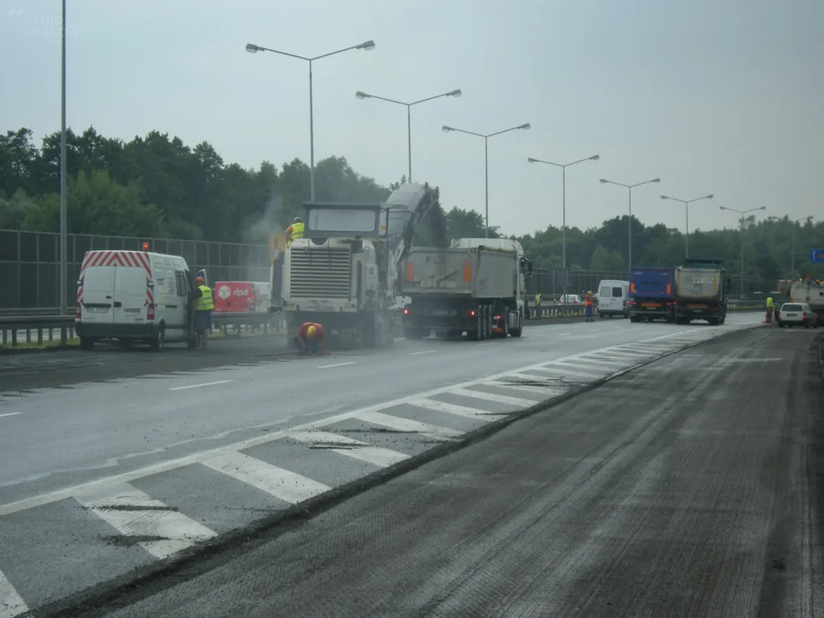 Ruszył remont na odcinku południowej obwodnicy Krakowa