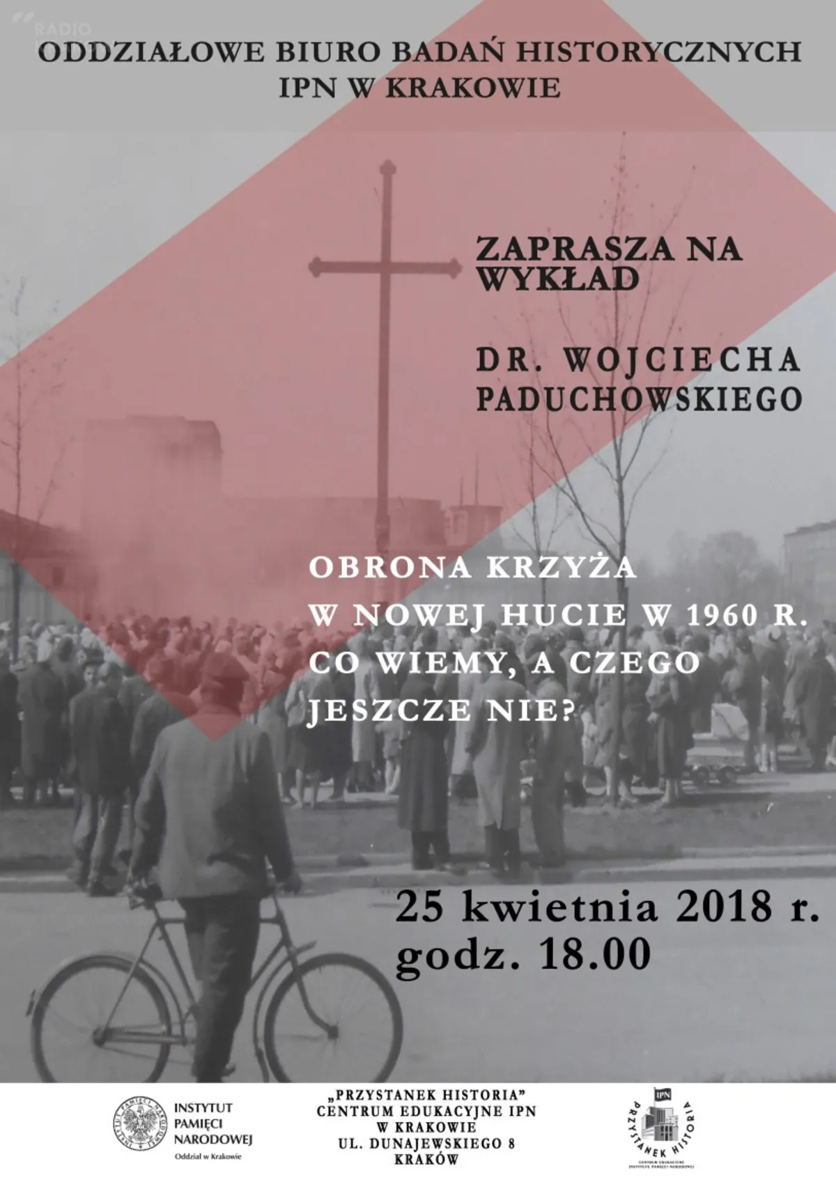 Wykład z okazji 58. rocznicy Obrony Krzyża w Nowej Hucie