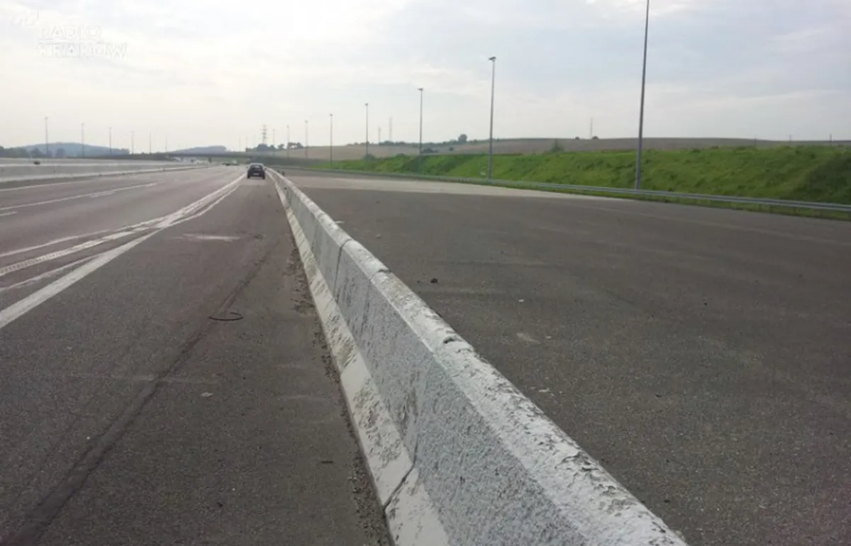 Ruszył remont na autostradzie A4 w rejonie Staniątek