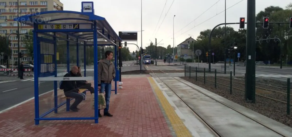 Tramwaje wróciły na ulicę Mogilską w Krakowie
