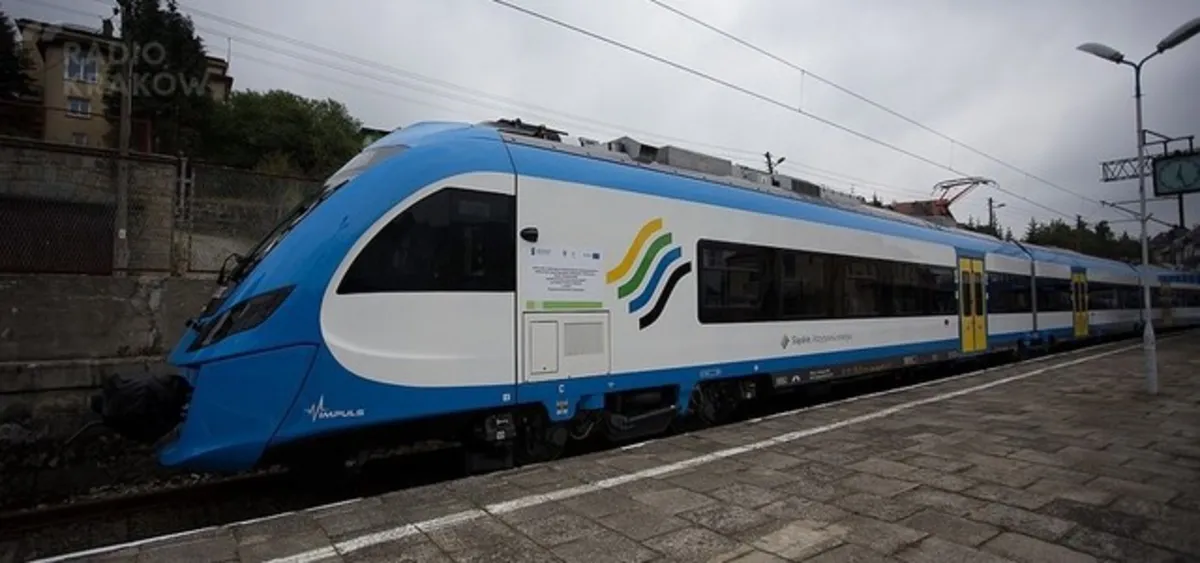 W Krynicy zaprezentowano nowe pociągi dla Małopolski