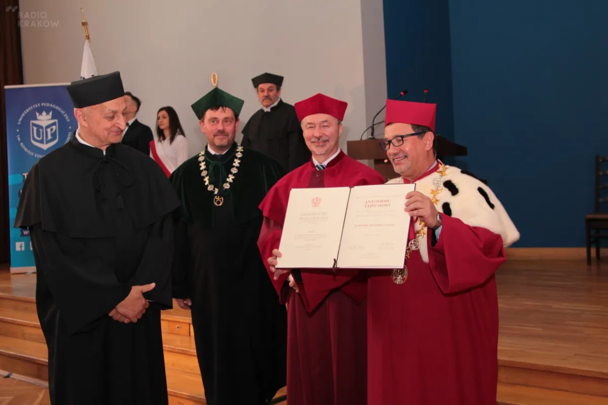 Prof. Antoni Tajduś Doktorem Honoris Causa Uniwersytetu Pedagogicznego