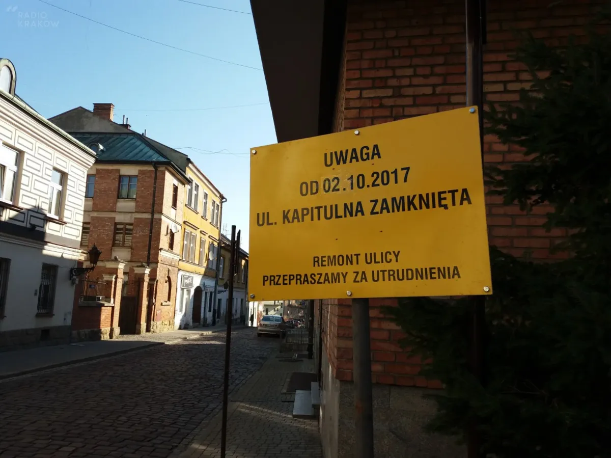Rusza remont ulicy Kapitulnej w centrum Tarnowa