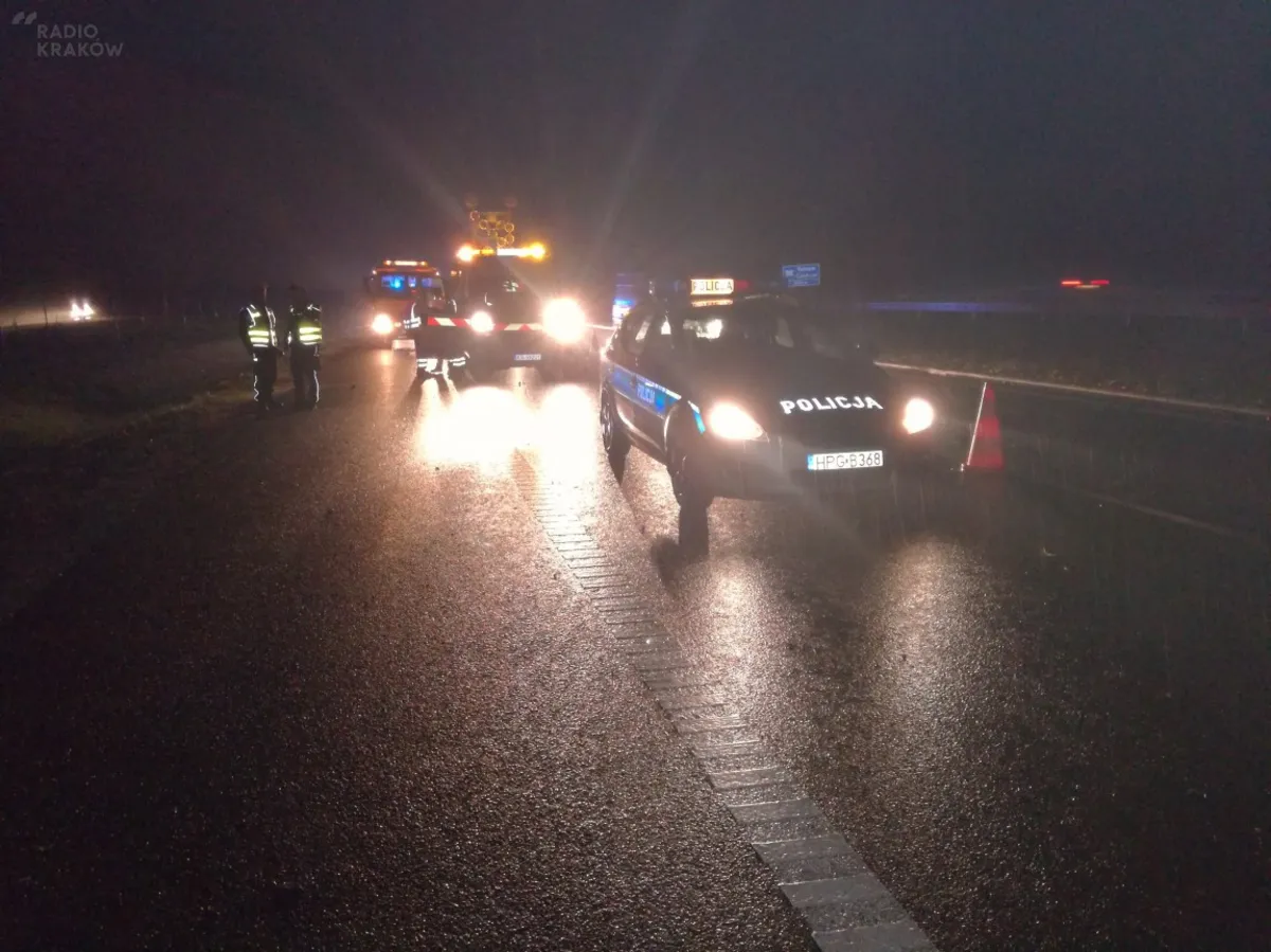 Koniec utrudnień na A4 za Tarnowem -  w stronę Rzeszowa ruch odbywał się jednym pasem