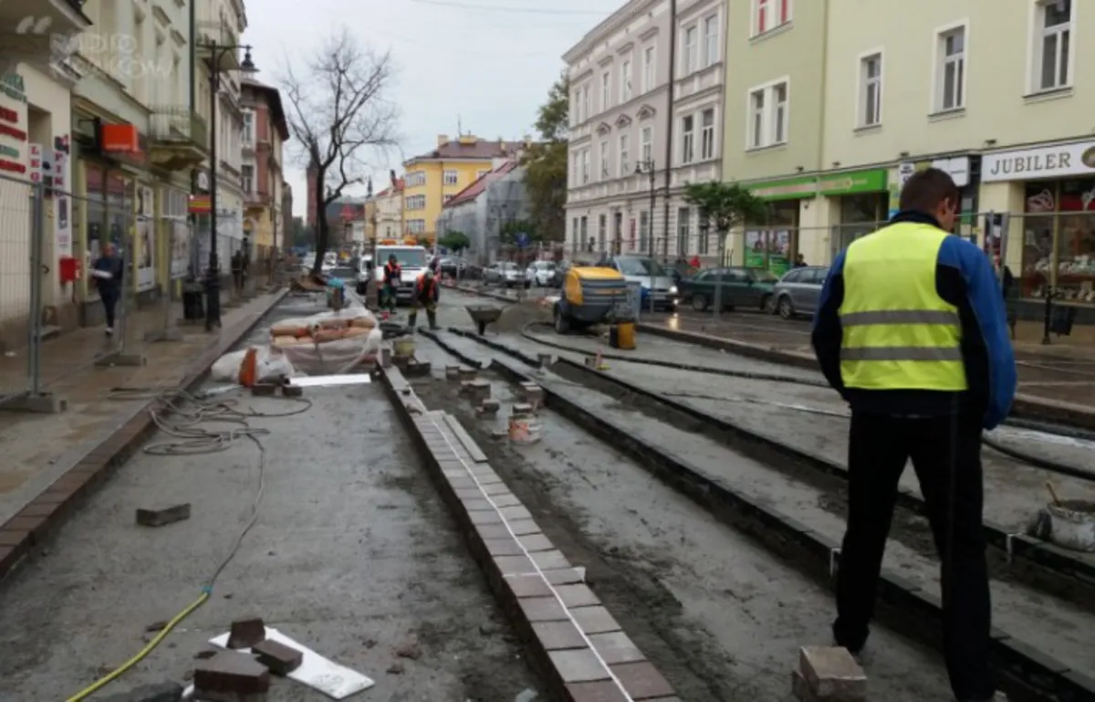Zgodnie z zapowiedziami, wykonawca remontu ulicy Krakowskiej nie dotrzyma terminu