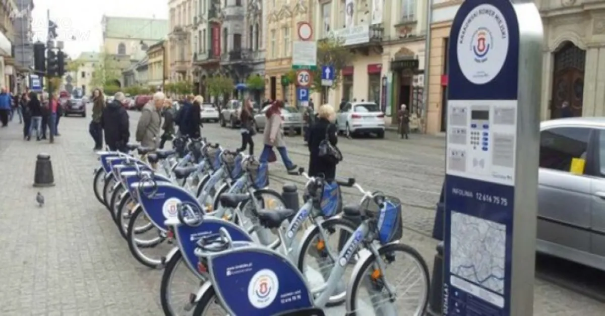 Nowe stacje KMK Bike w Krakowie już działają