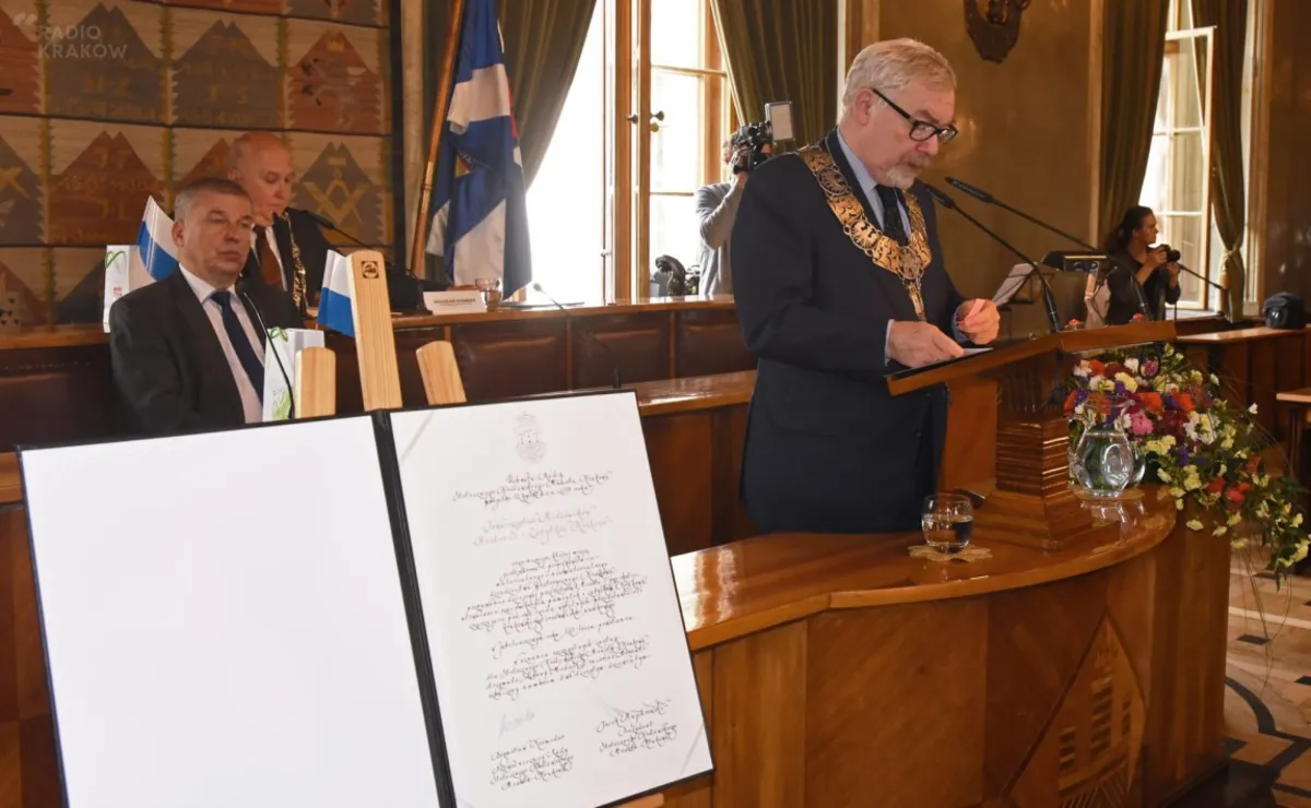 Medal Cracoviae Merenti dla Towarzystwa Miłośników Historii i Zabytków Krakowa