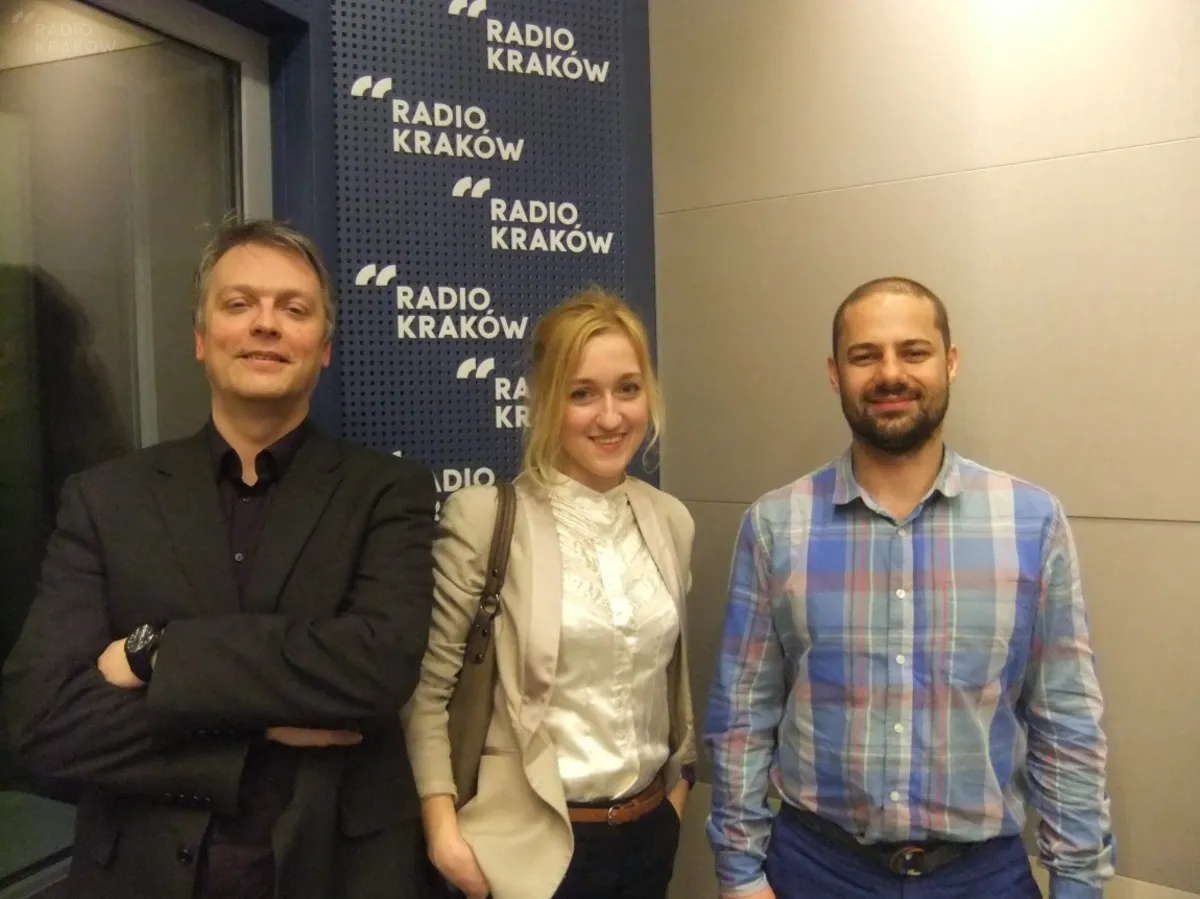 Waldemar Gołębski, Joanna Natalia Ślusarczyk i Michał Peiker gośćmi Helikonu