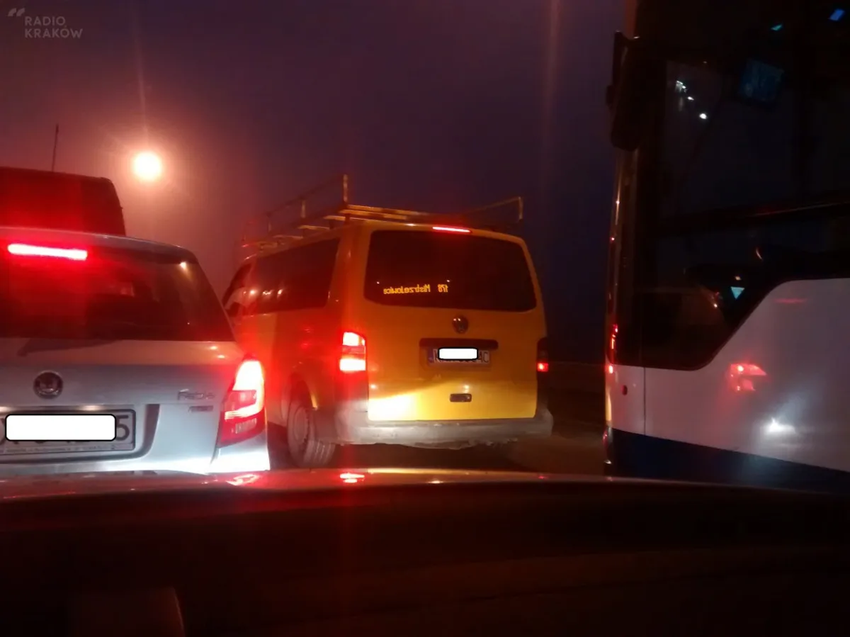 Fatalne warunki na małopolskich drogach