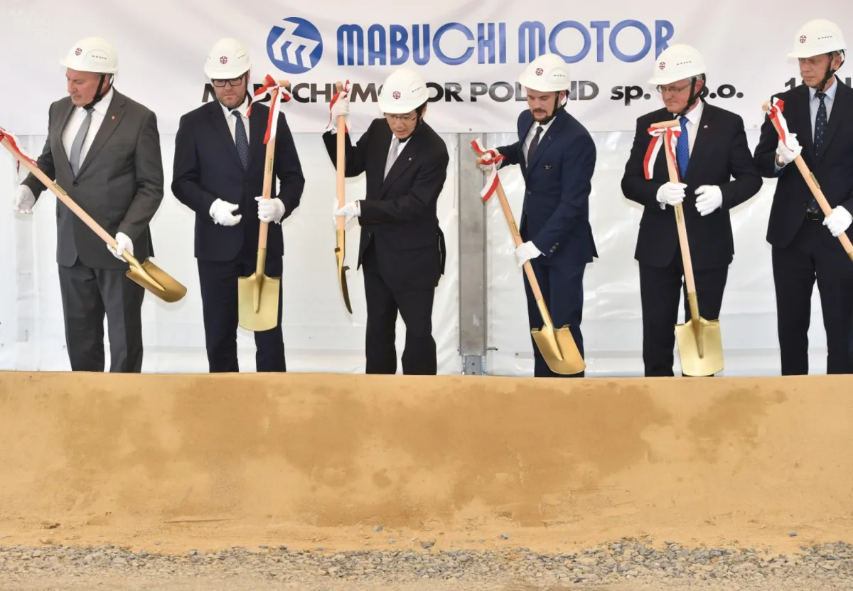 Japońska firma Mabuchi Motor rozpoczęła budowę fabryki za 360 mln zł