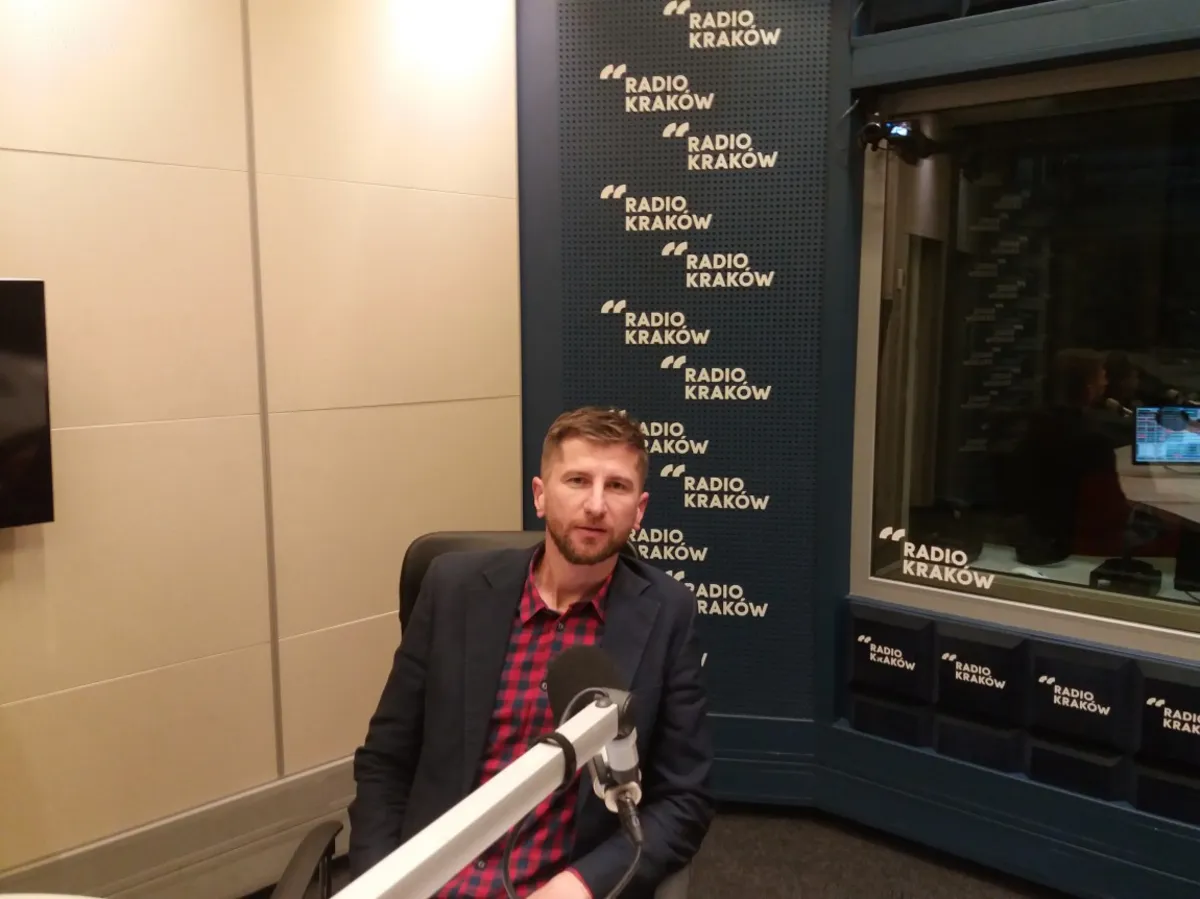 Rafał Wisłocki gościem Radia Kraków. POSŁUCHAJ, ZOBACZ