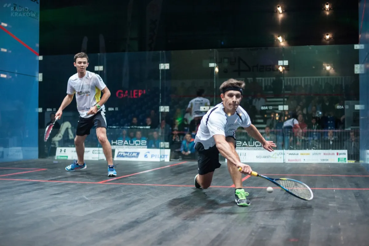 Wielki squash znów  w Krakowie