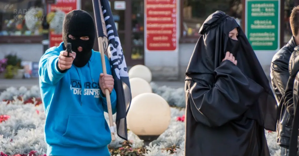 Limanowa: Manifestacja przeciwko muzułmańskim imigrantom