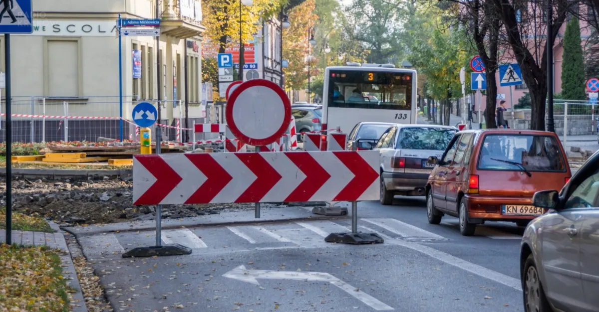 Nowy Sącz: ulica Mickiewicza zamknięta. Będą utrudnienia