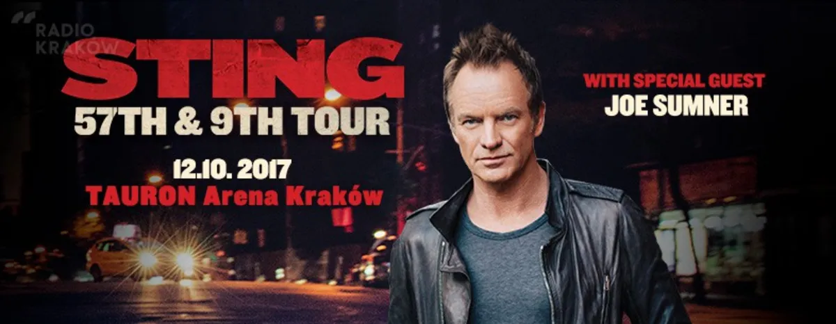 Sting zaśpiewa dzisiaj w krakowskiej Tauron Arenie