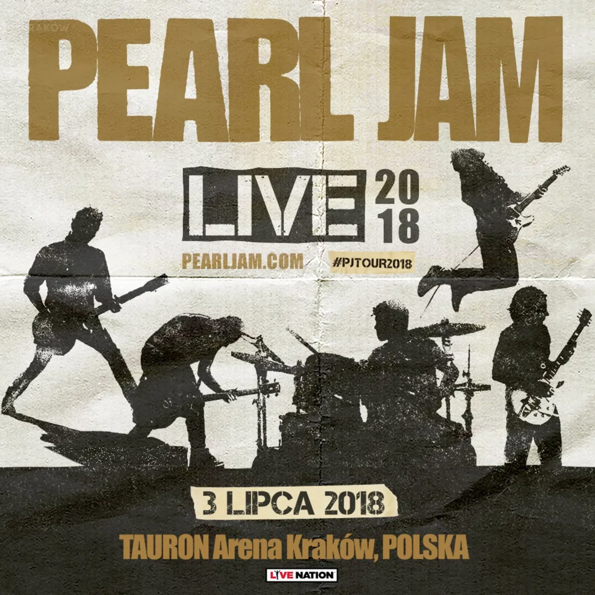Pearl Jam wystąpi w Krakowie