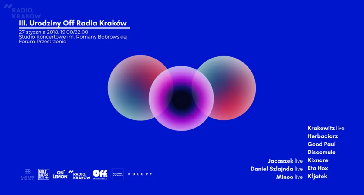 III Urodziny Off Radia Kraków