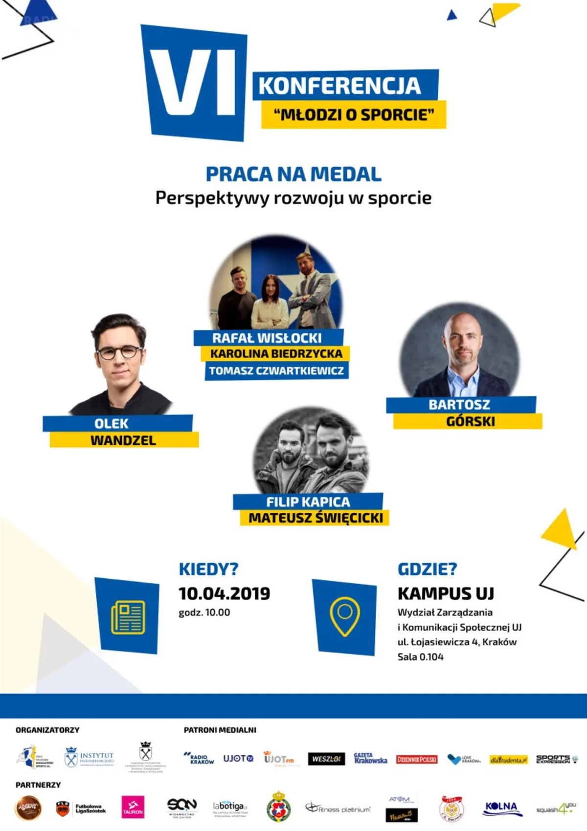 Sport i biznes. Konferencja „Młodzi o Sporcie” na Wydziale Zarządzania i Komunikacji Społecznej UJ.