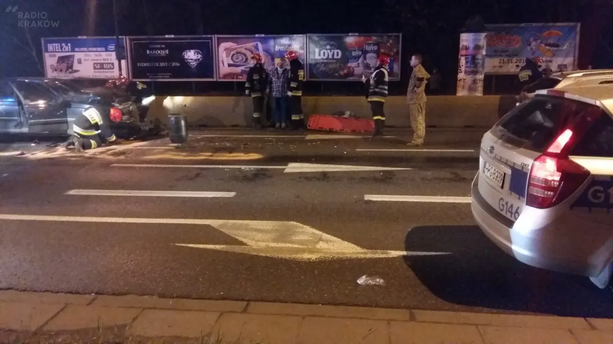 Kraków: wypadek na al. 29-listopada. 