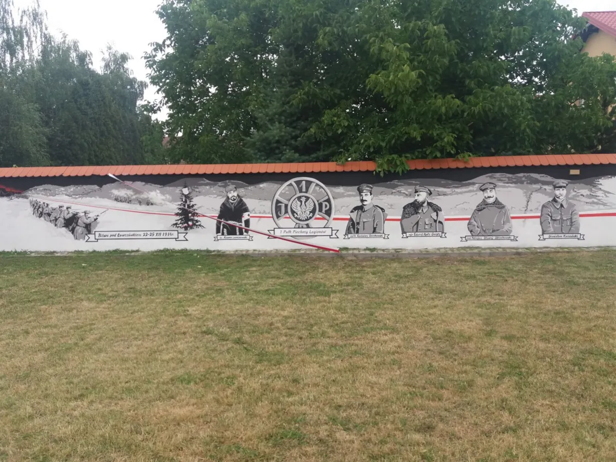 W Tarnowie powstał kolejny mural historyczny. Upamiętnia bitwę pod Łowczówkiem