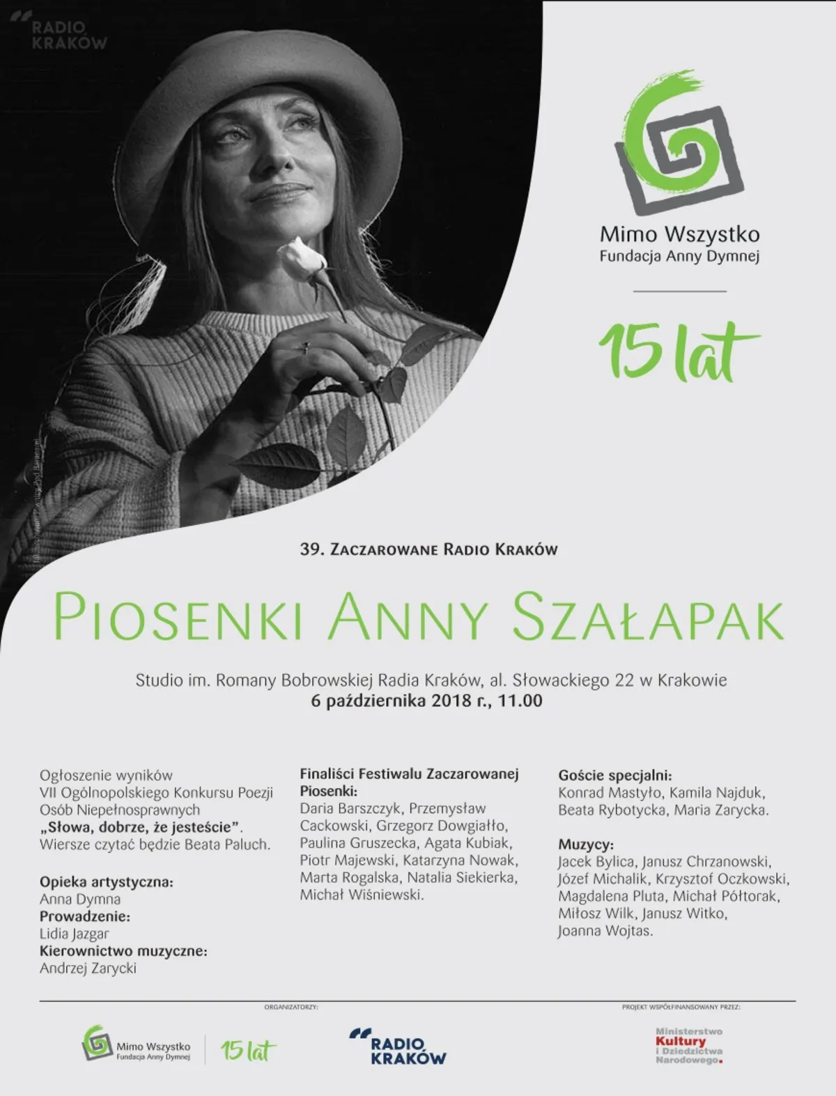 Piosenki Anny Szałapak w „Zaczarowanym Radiu Kraków”