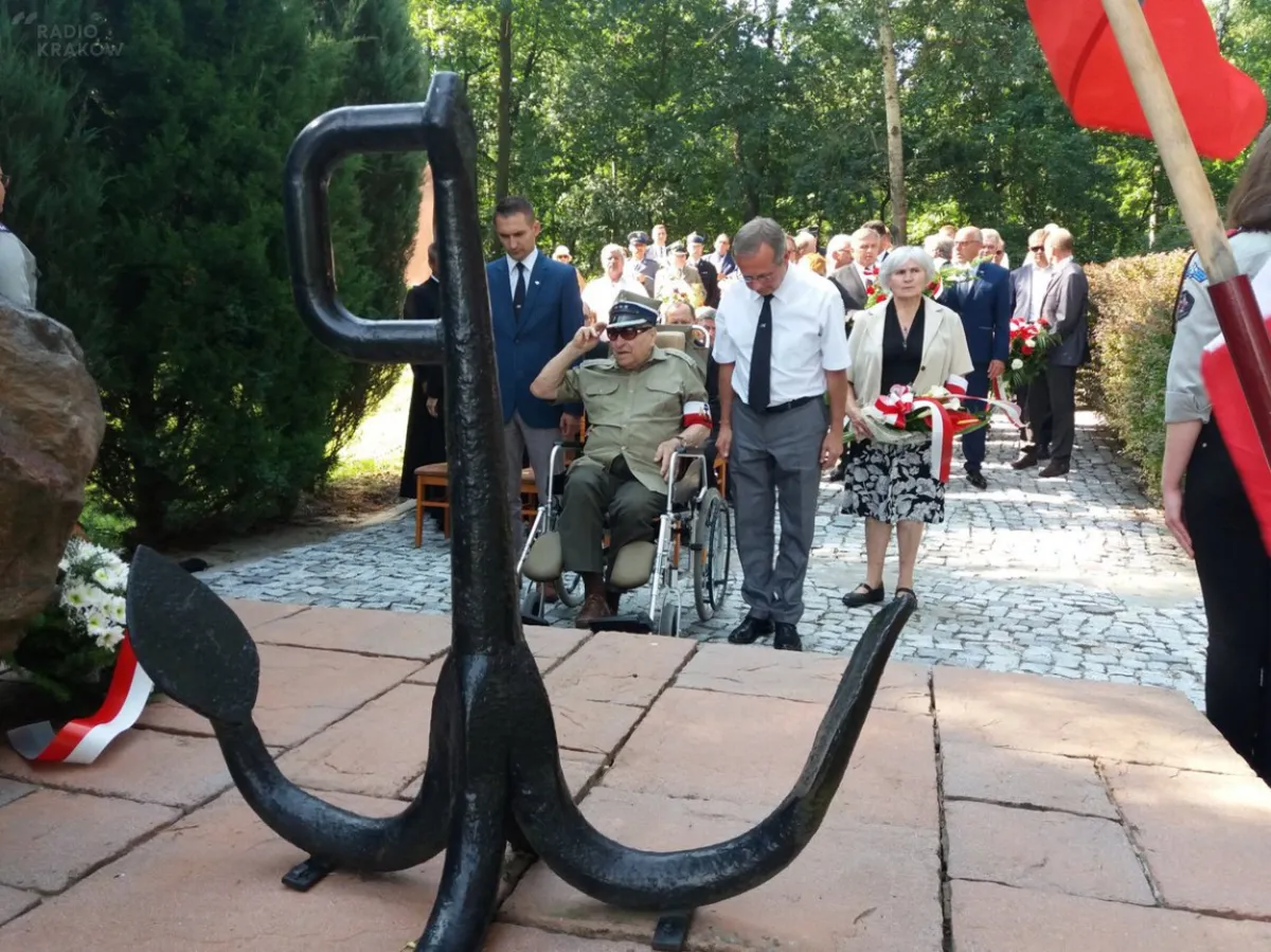 Obchody 74. rocznicy akcji "Trzeci Most" z udziałem jej uczestnika płk Zdzisława Baszaka kryp. "Pirat"