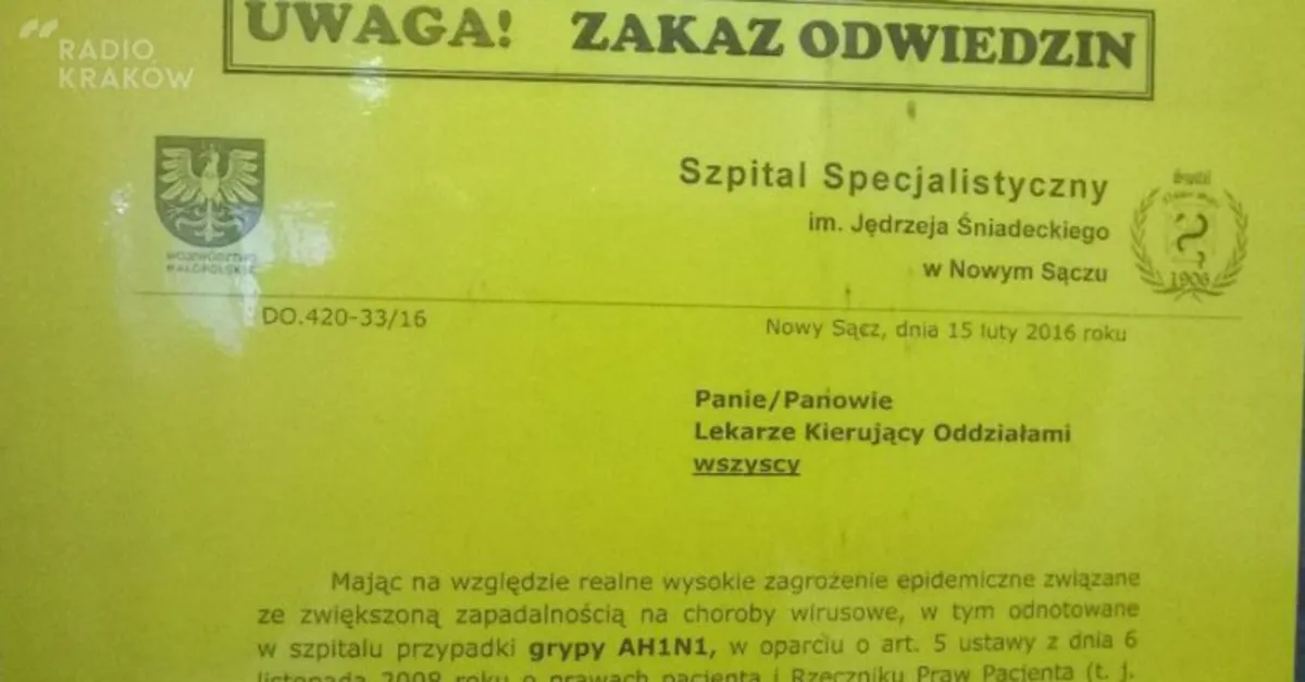 W Małopolsce grypa na razie nie odpuszcza. Najrzadziej chorują seniorzy
