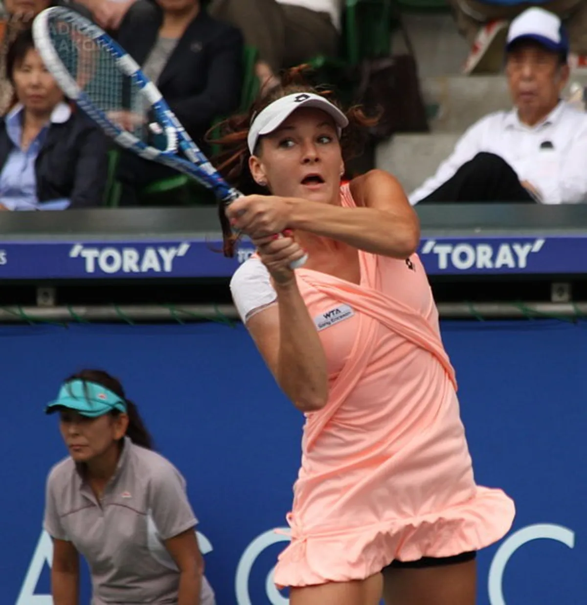 Tokio: Agnieszka Radwańska w ćwiercfinale, ale po dużych mękach