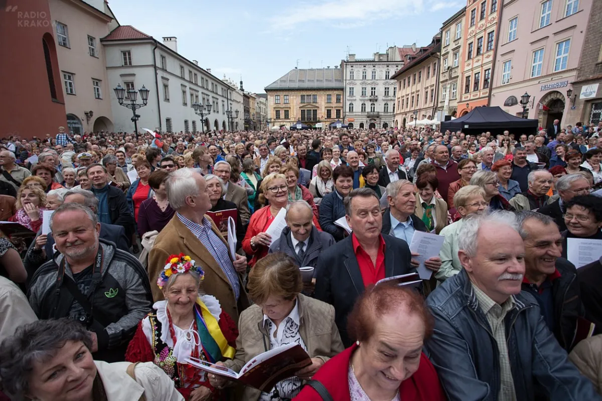 Kraków rozśpiewany czyli 56. Lekcja Śpiewania na Małym Rynku