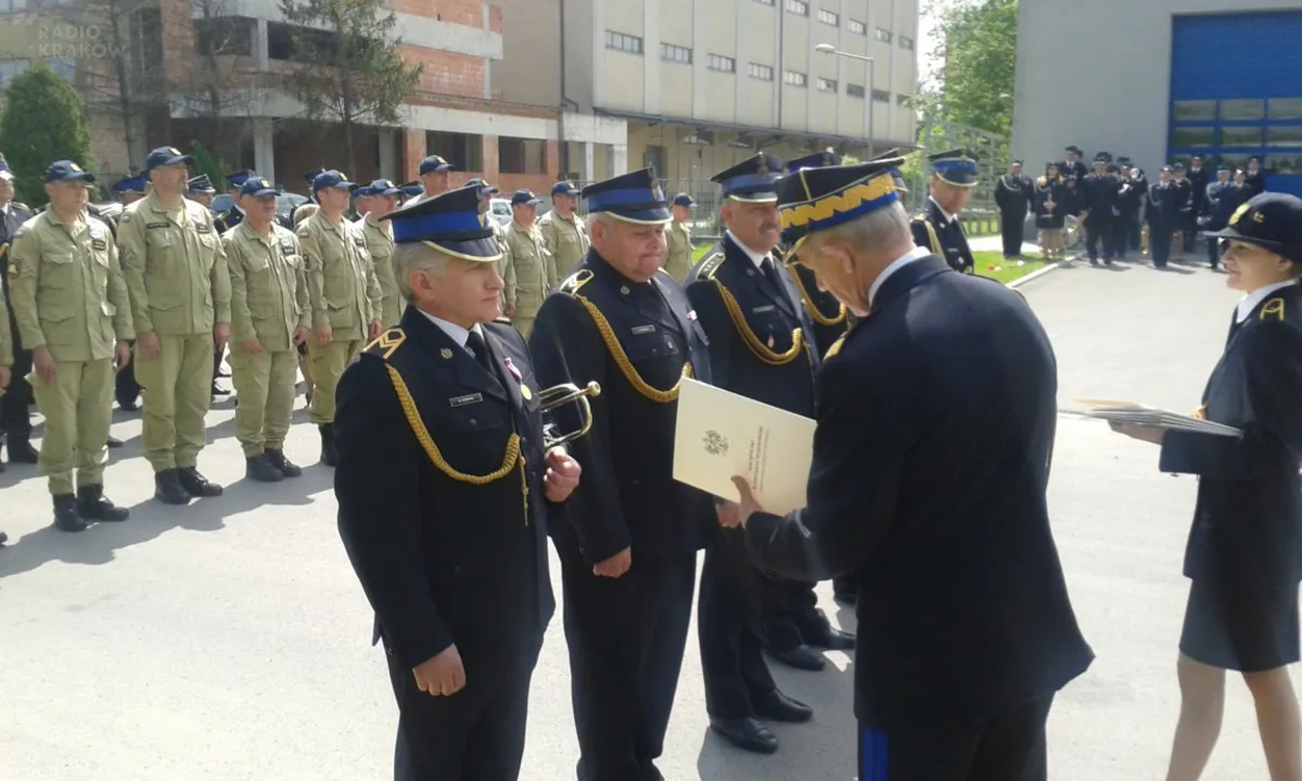 Strażacy z Małopolski zostali uhonorowani za swoją pracę. ZDJĘCIA
