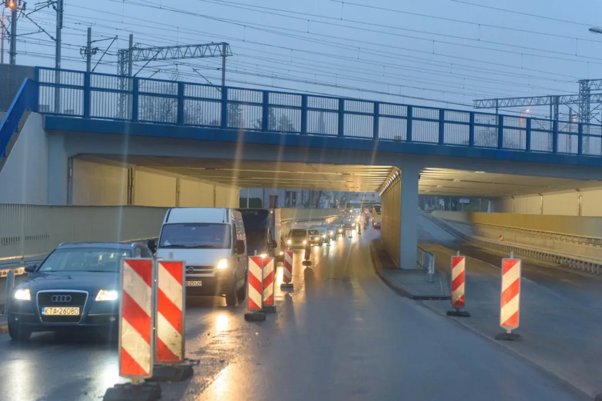 To już finisz prac na ul. Krakowskiej pod wiaduktem w centrum Tarnowa? 