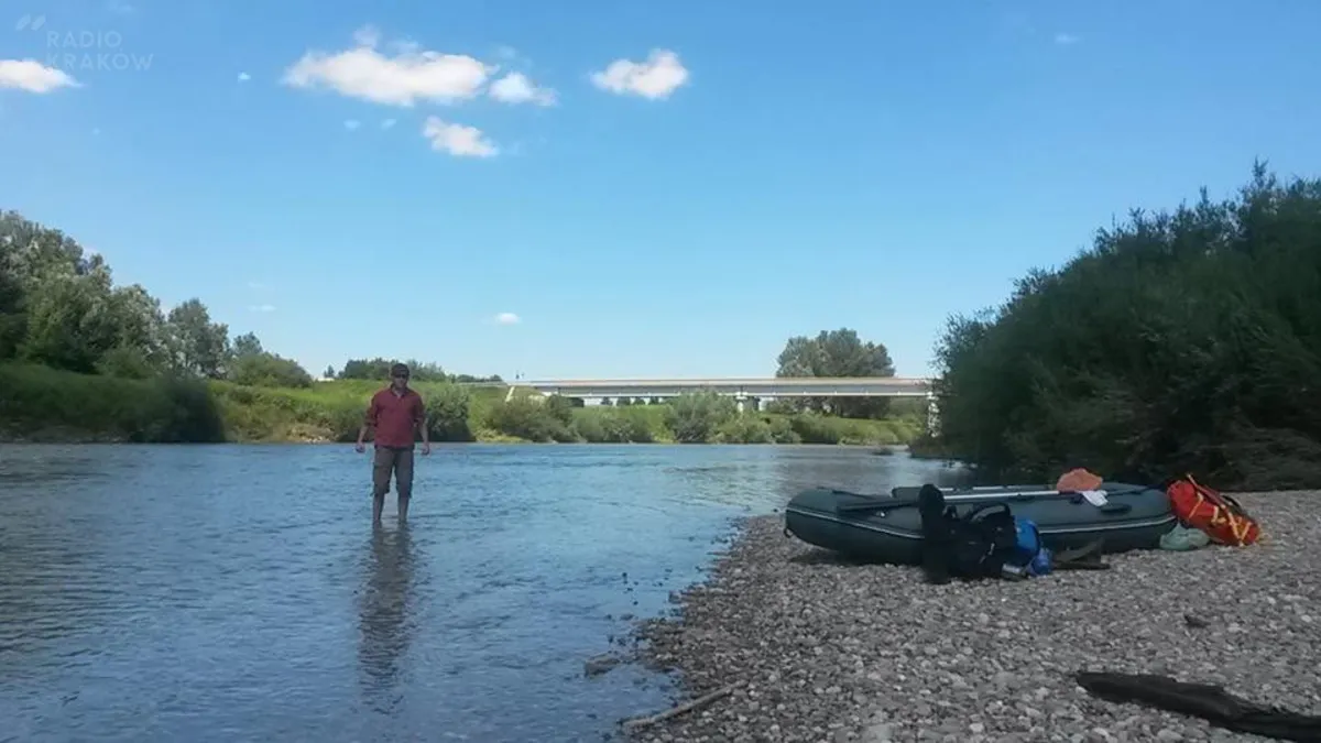 Sądeczanie wyruszyli w podróż pontonem do Gdańska
