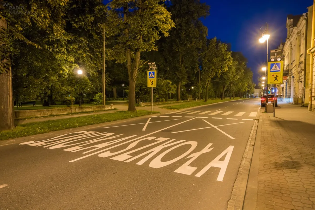 W Nowym Sączu w okolicach szkół pojawiły się nowe, nietypowe znaki drogowe