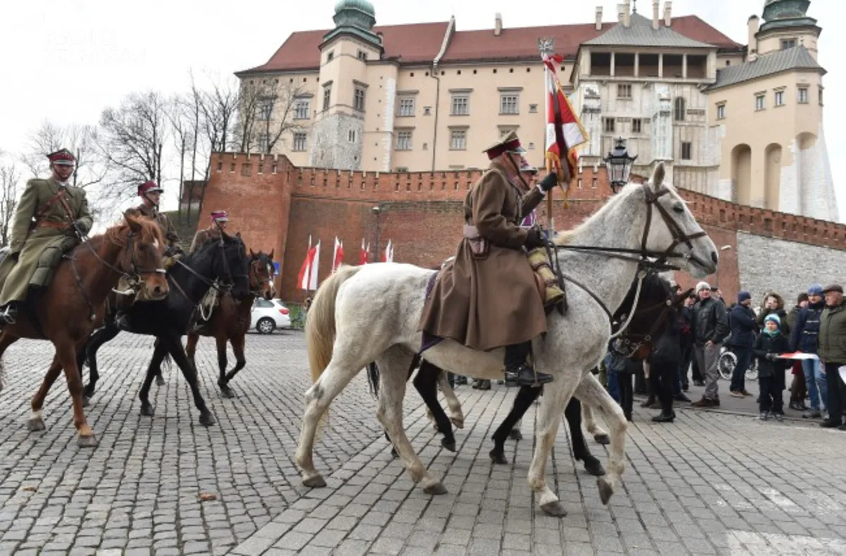 Krakowianie świętowali 11 listopada