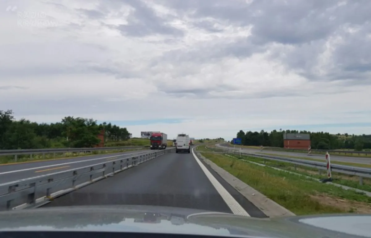 Ruch na autostradzie Kraków-Katowice większy prawie o 6 proc.