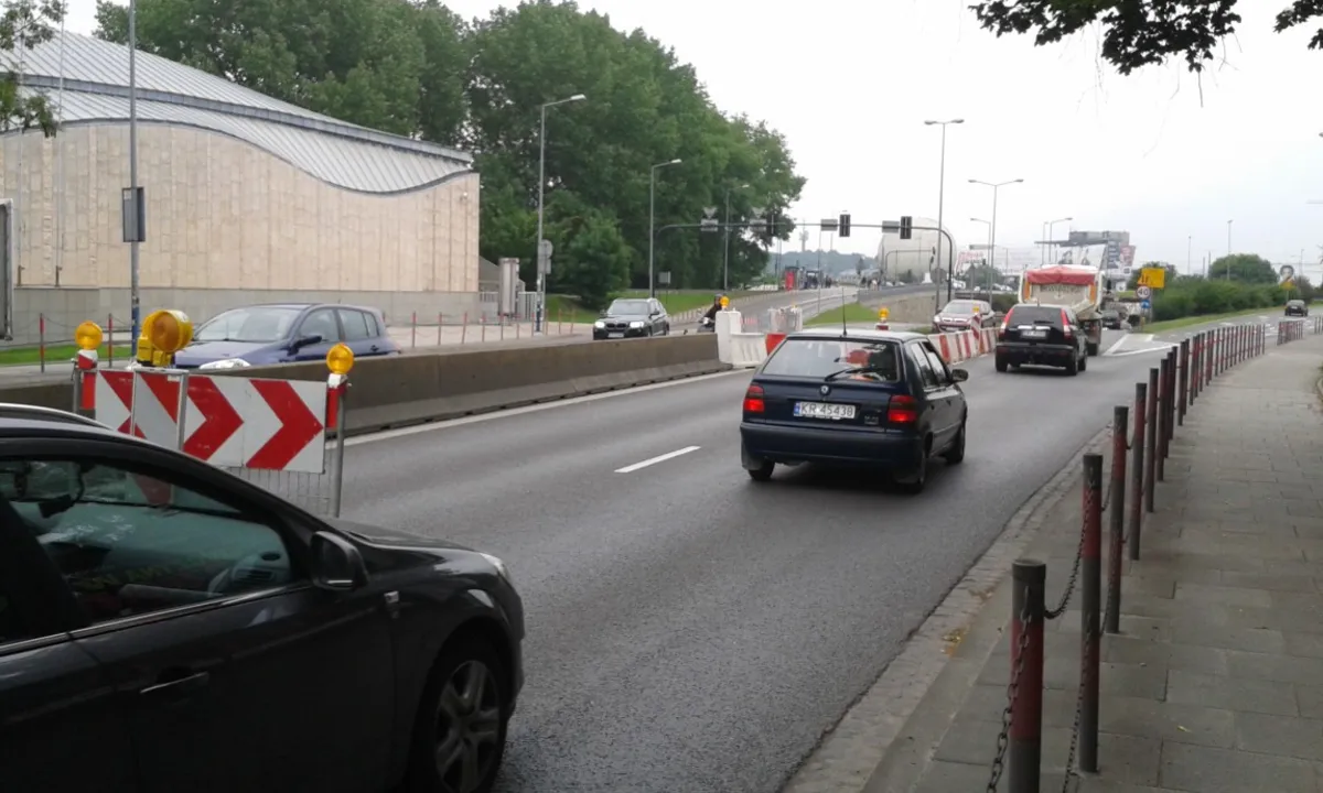 Ruszył remont tunelu pod rondem Grunwaldzkim. Kierowcy muszą uważać
