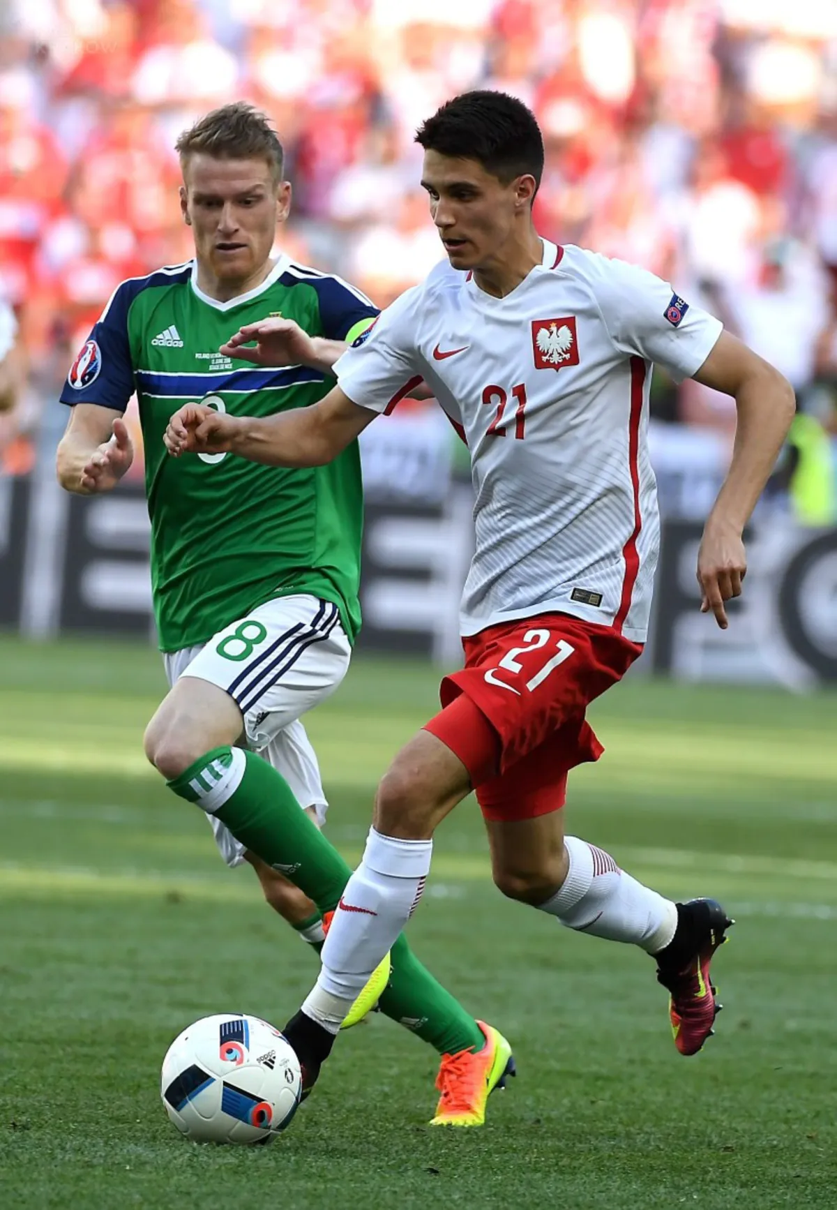 Bartosz Kapustka wreszcie  zadebiutował  w Leicester