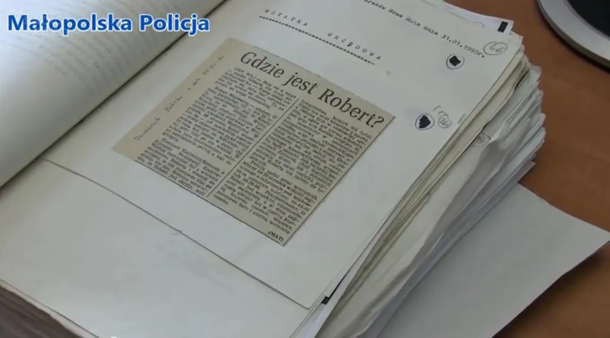 Policyjne archiwum X z Krakowa ma nowe dowody w sprawie zaginięcia sprzed 20 lat