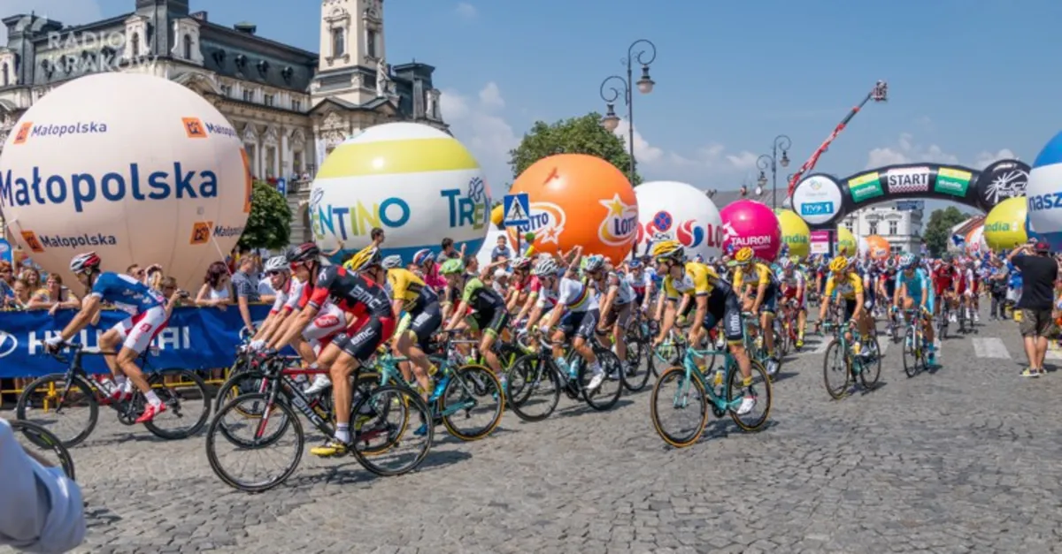 Kolarski wyścig Tour de Pologne w Małopolsce. Utrudnienia dla kierowców i pasażerów. MAPY