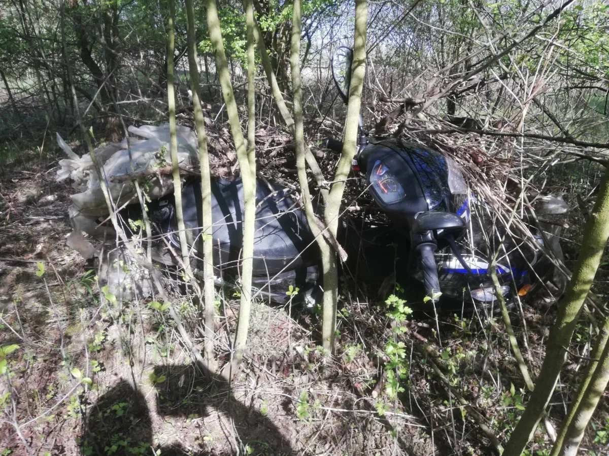 Uciekł z ośrodka wychowawczego, ukradł skuter i... wpadł