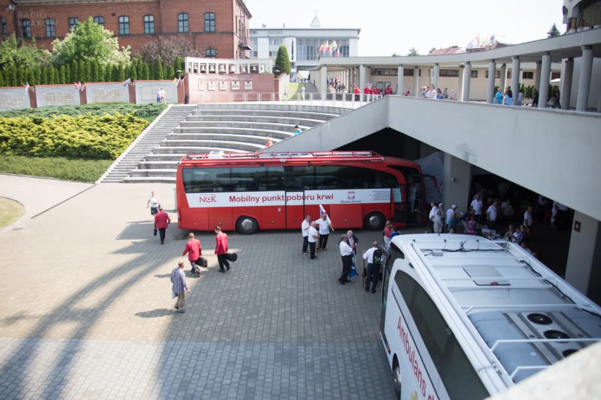 Dar życia w krakowskich Łagiewnikach