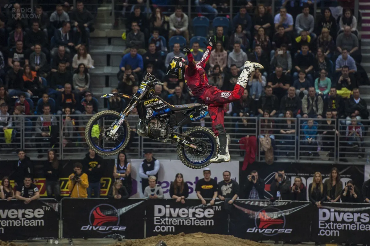 Motocyklowe akrobacje już w marcu w Tauron Arenie. Night of The Jumps ponownie w Krakowie