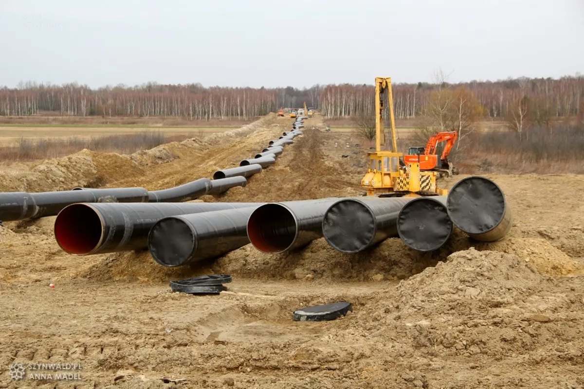 W regionie tarnowskim trwa budowa potężnego gazociągu