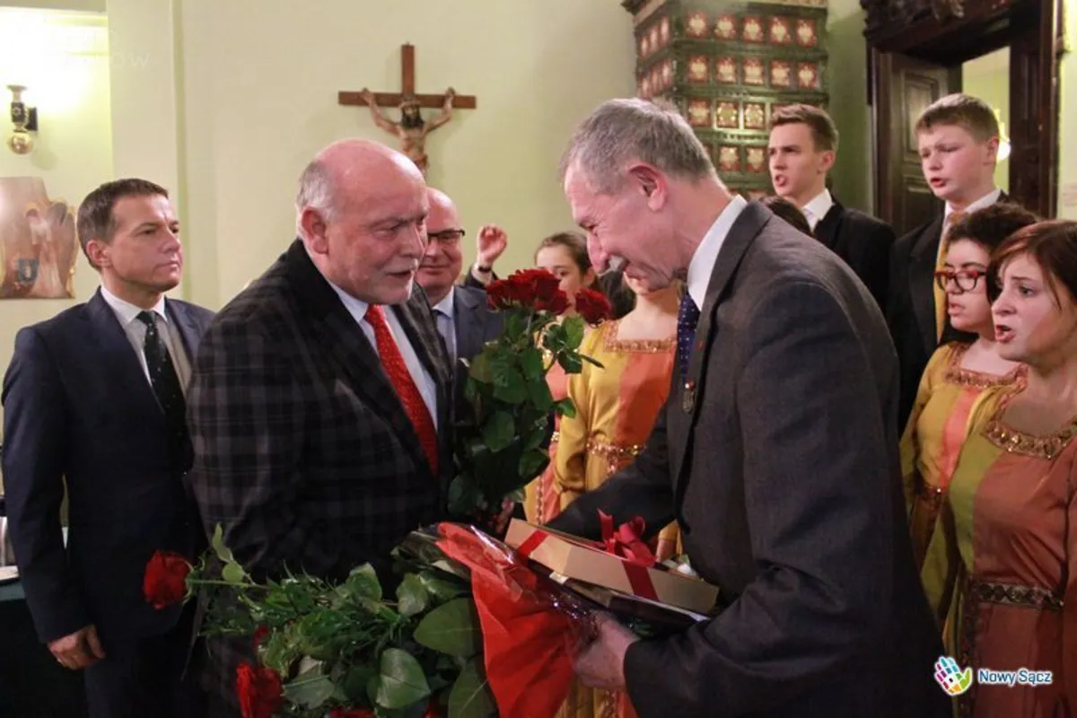 Aleksander Rybski odebrał Tarczę Herbową „Zasłużony dla Miasta Nowego Sącza”