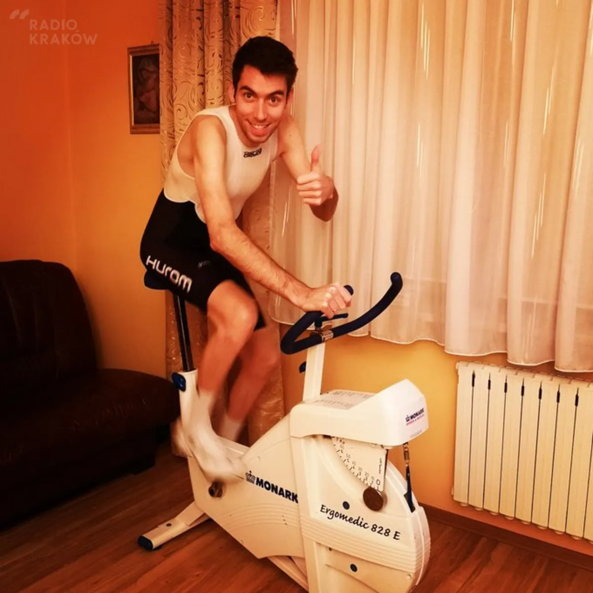 Karol Domagalski znów na rowerze !