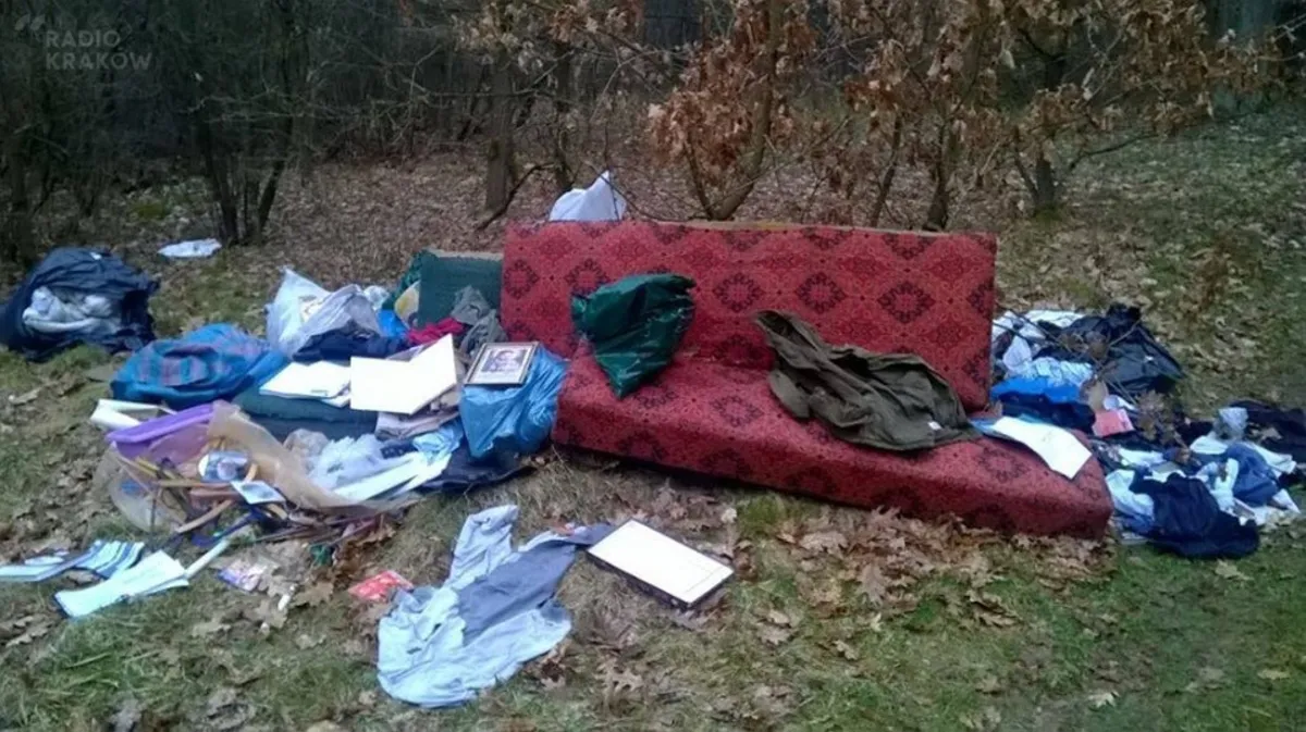 Zdradziły go śmieci. Odpowie za wywóz odpadów do lasu