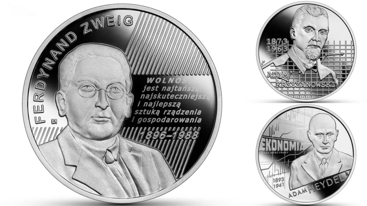 Wybitni polscy ekonomiści na monetach NBP