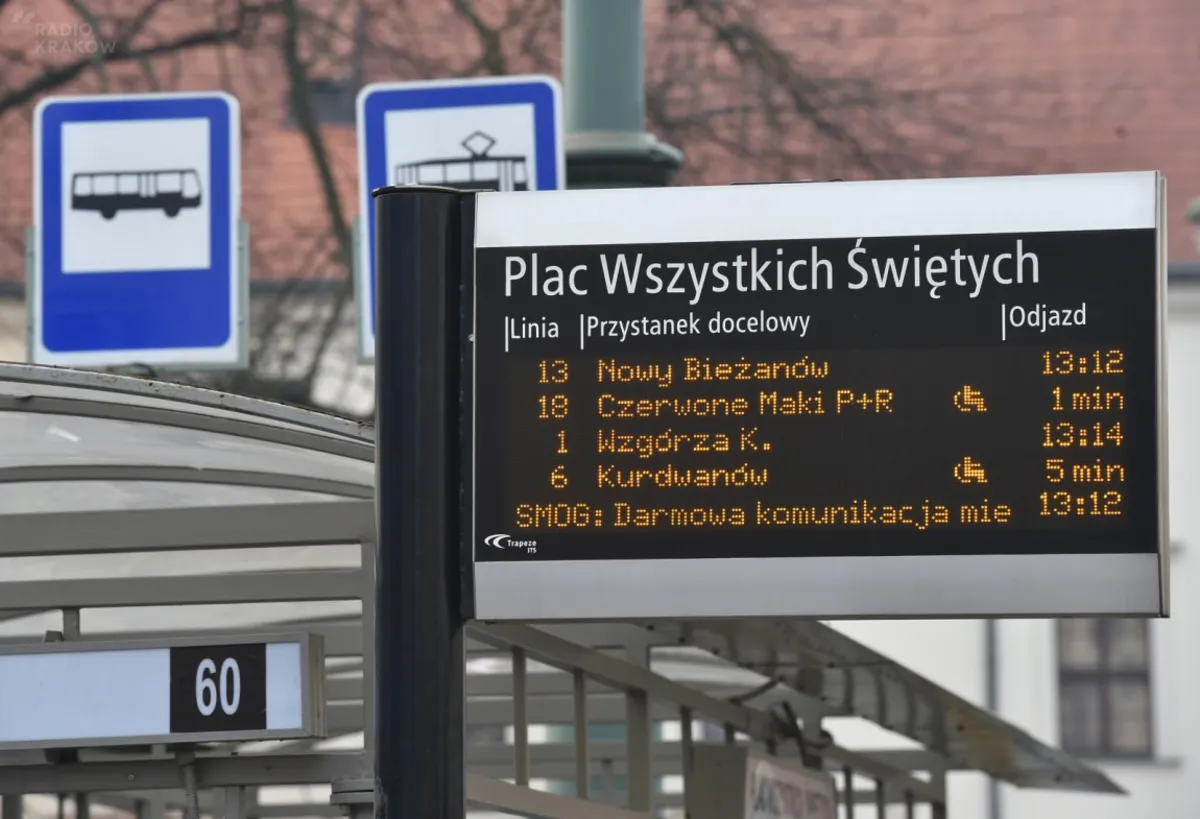 Kraków nowy rok wita... smogiem. 2 stycznia darmowa komunikacja dla kierowców